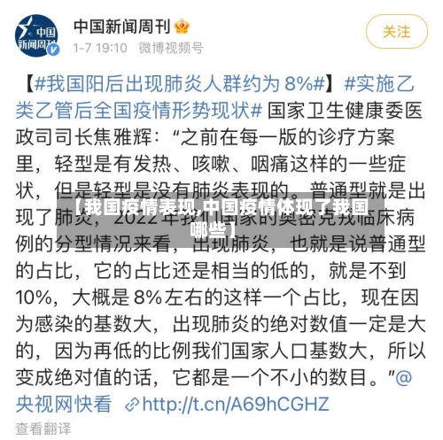 【我国疫情表现,中国疫情体现了我国哪些】-第2张图片
