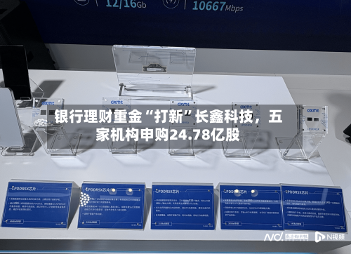 银行理财重金“打新”长鑫科技	，五家机构申购24.78亿股-第2张图片