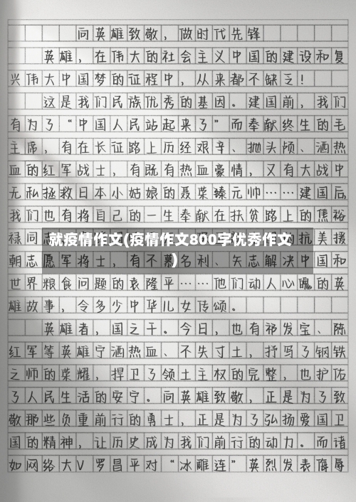 就疫情作文(疫情作文800字优秀作文)-第2张图片