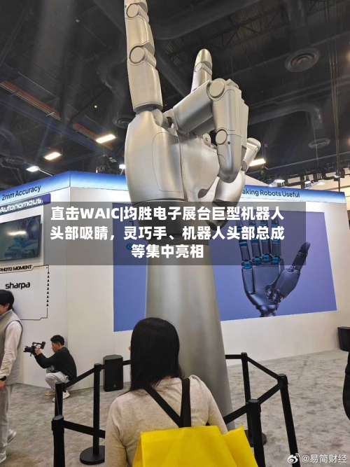直击WAIC|均胜电子展台巨型机器人头部吸睛，灵巧手、机器人头部总成等集中亮相-第3张图片
