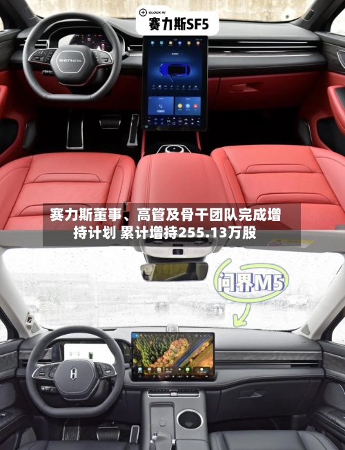 赛力斯董事	、高管及骨干团队完成增持计划 累计增持255.13万股-第3张图片