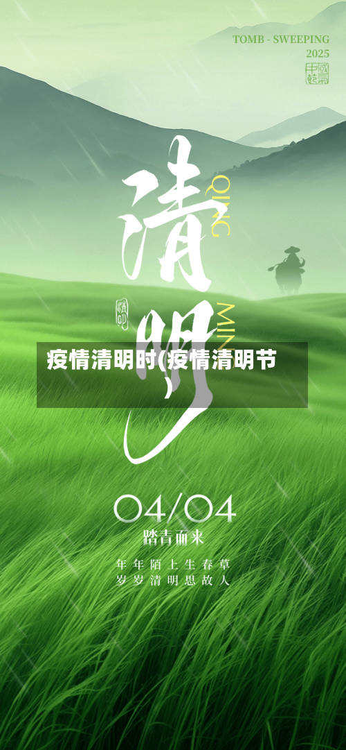 疫情清明时(疫情清明节)-第2张图片