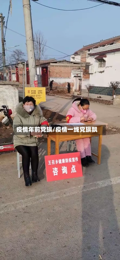 疫情年前党旗/疫情一线党旗飘-第2张图片