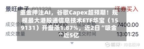 重金押注AI	，谷歌Capex超预期！规模最大港股通信息技术ETF华宝（159131）开盘涨1.87%，近2日“吸金”近5亿-第3张图片