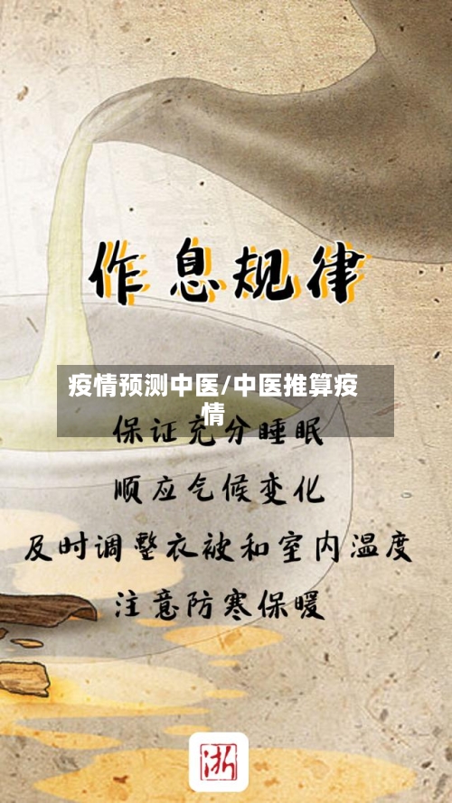 疫情预测中医/中医推算疫情