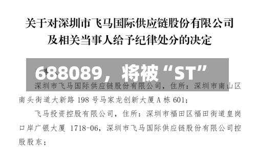 688089	，将被“ST”-第3张图片