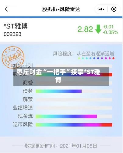 枣庄财金“一把手	”接掌*ST雅博-第2张图片