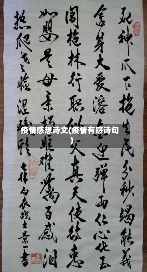 疫情感想诗文(疫情有感诗句)-第1张图片