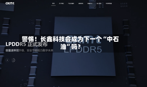警惕！长鑫科技会成为下一个“中石油”吗？