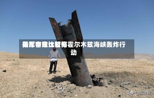 美军中东比较高指挥官建议暂停霍尔木兹海峡轰炸行动