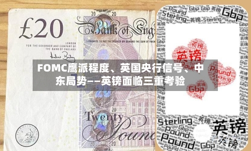 FOMC鹰派程度、英国央行信号	、中东局势——英镑面临三重考验-第2张图片
