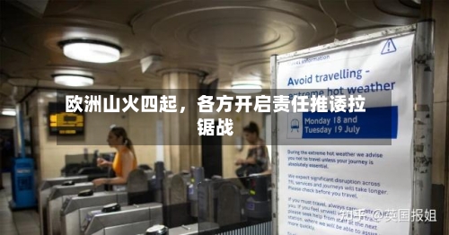 欧洲山火四起，各方开启责任推诿拉锯战-第3张图片