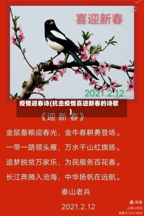 疫情迎春诗(抗击疫情喜迎新春的诗歌)-第2张图片