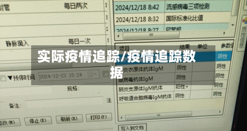 实际疫情追踪/疫情追踪数据