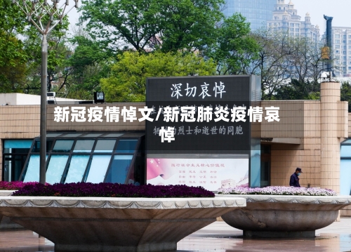 新冠疫情悼文/新冠肺炎疫情哀悼
