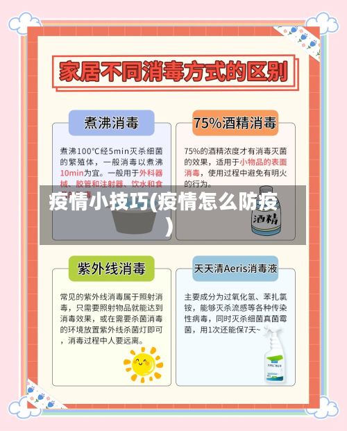 疫情小技巧(疫情怎么防疫)