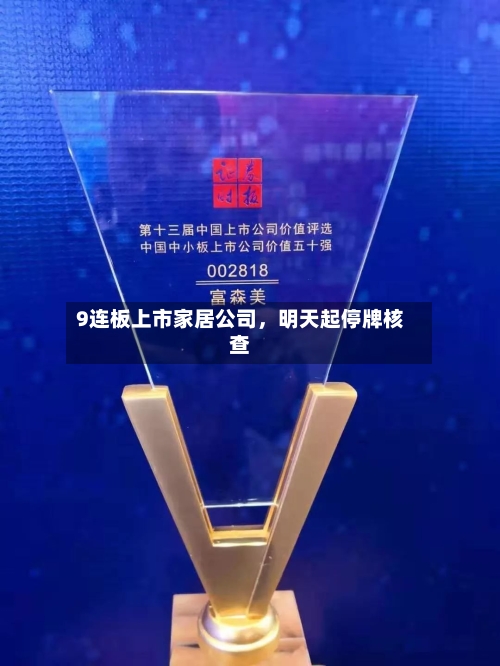 9连板上市家居公司，明天起停牌核查-第3张图片