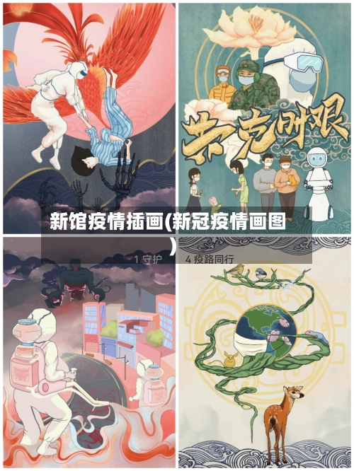 新馆疫情插画(新冠疫情画图)