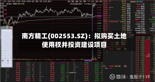 南方精工(002553.SZ)：拟购买土地使用权并投资建设项目