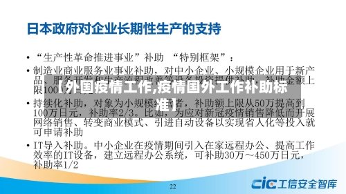 【外国疫情工作,疫情国外工作补助标准】-第3张图片