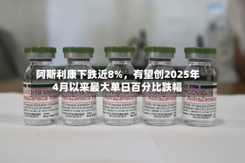 阿斯利康下跌近8%，有望创2025年4月以来最大单日百分比跌幅