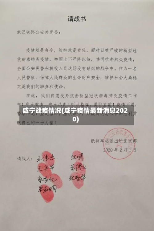 咸宁战疫情况(咸宁疫情最新消息2020)-第2张图片