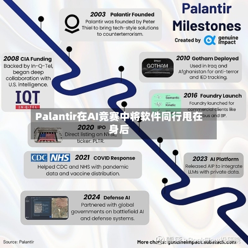 Palantir在AI竞赛中将软件同行甩在身后
