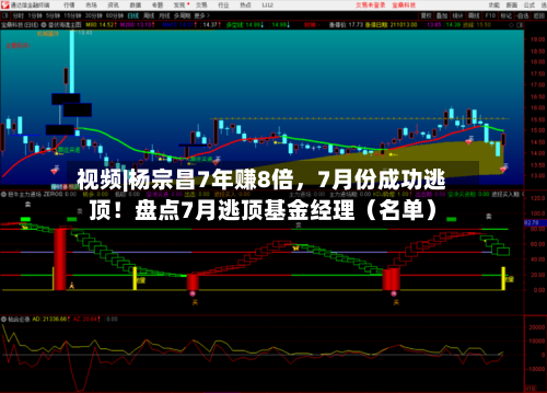 视频|杨宗昌7年赚8倍	，7月份成功逃顶！盘点7月逃顶基金经理（名单）-第3张图片