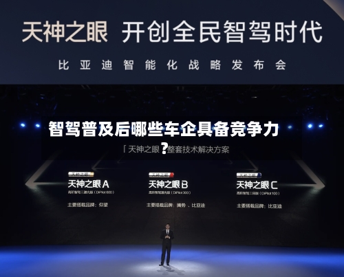 智驾普及后哪些车企具备竞争力?-第2张图片