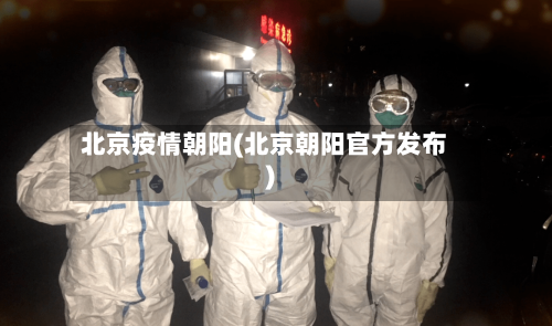 北京疫情朝阳(北京朝阳官方发布)-第2张图片