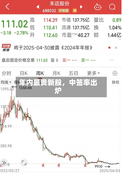 年内最贵新股	，中签率出炉-第2张图片