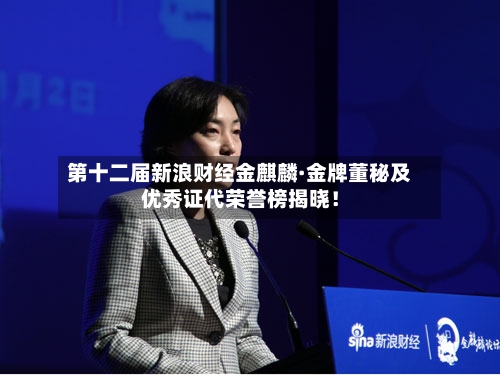 第十二届新浪财经金麒麟·金牌董秘及优秀证代荣誉榜揭晓！