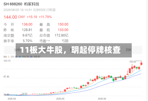 11板大牛股，明起停牌核查-第2张图片