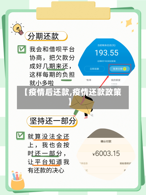 【疫情后还款,疫情还款政策】