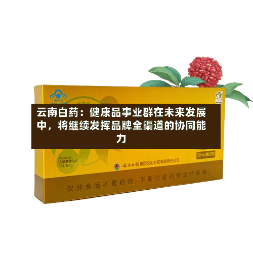 云南白药：健康品事业群在未来发展中	，将继续发挥品牌全渠道的协同能力-第2张图片