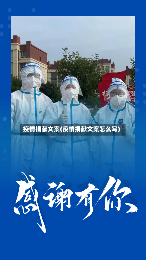 疫情捐献文案(疫情捐献文案怎么写)
