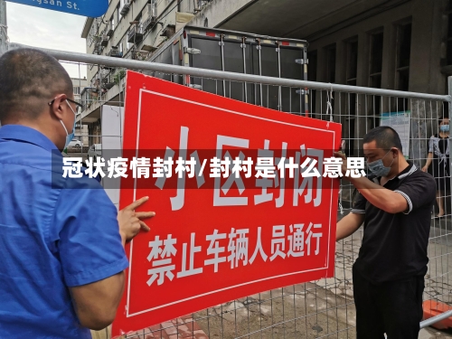 冠状疫情封村/封村是什么意思-第3张图片