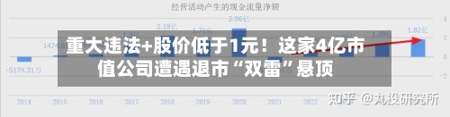 重大违法+股价低于1元！这家4亿市值公司遭遇退市“双雷	”悬顶-第2张图片