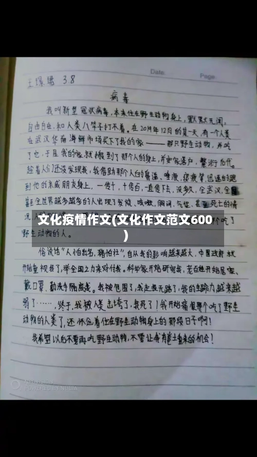 文化疫情作文(文化作文范文600)-第3张图片