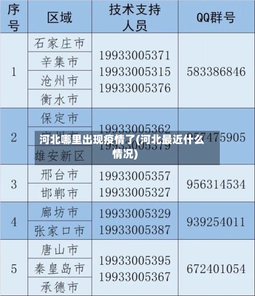河北哪里出现疫情了(河北最近什么情况)-第3张图片