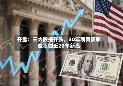 开盘：三大股指齐跌，30年期美债收益率创近20年新高