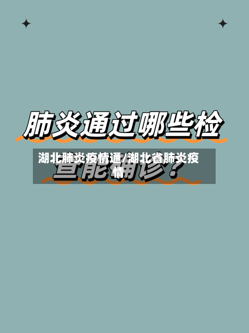 湖北肺炎疫情通/湖北省肺炎疫情