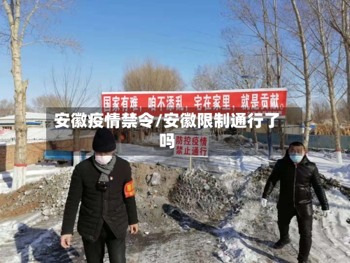 安徽疫情禁令/安徽限制通行了吗-第2张图片