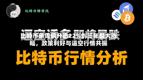 比特币单周飙升逾22%创三年最大涨幅，政策利好与逼空行情共振-第2张图片