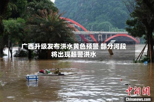 广西升级发布洪水黄色预警 部分河段将出现超警洪水-第2张图片
