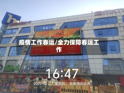 疫情工作春运/全力保障春运工作