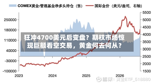 狂冲4700美元后变盘？期权市场惊现巨额看空交易，黄金何去何从？-第2张图片