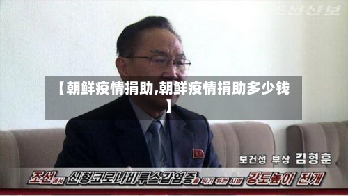 【朝鲜疫情捐助,朝鲜疫情捐助多少钱】-第2张图片