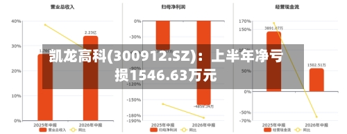 凯龙高科(300912.SZ)：上半年净亏损1546.63万元