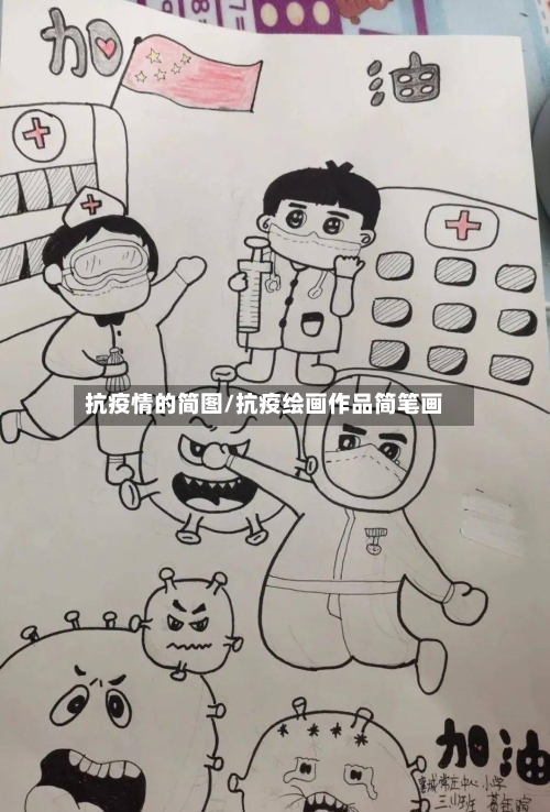 抗疫情的简图/抗疫绘画作品简笔画-第2张图片